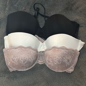 Lot of Jessica Simpson convertible bras 34C